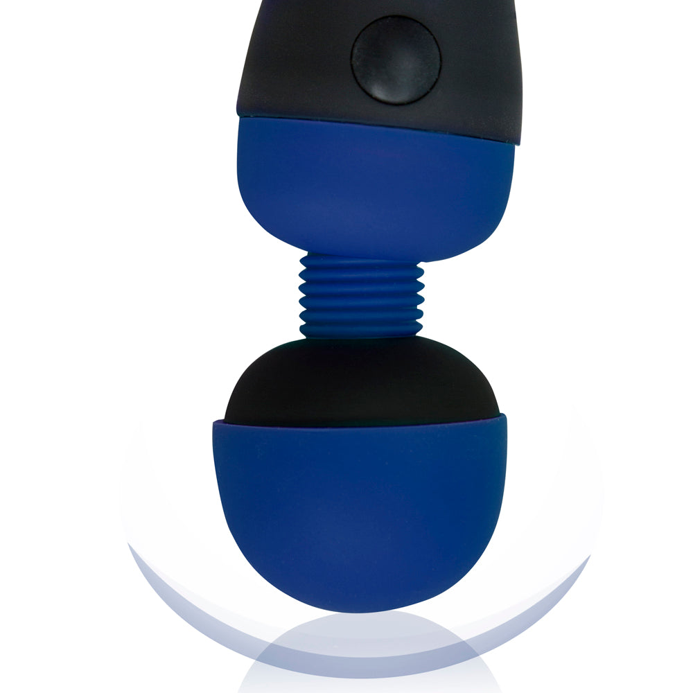 PALMPOWER MASSAGER USB RECHARGEABLE BLUE