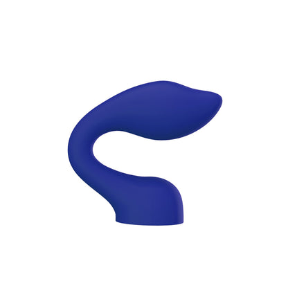 PALMPOWER PALMSENSUAL ATTACHMENTS 2-PIECE SILICONE MASSAGER HEADS BLUE