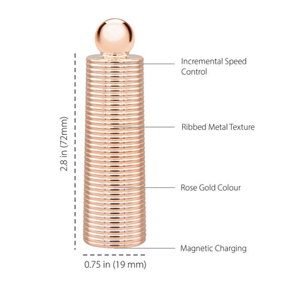 PILLOW TALK SECRETS DESIRES 6-PIECE SILICONE MINI MASSAGER SET NAVY