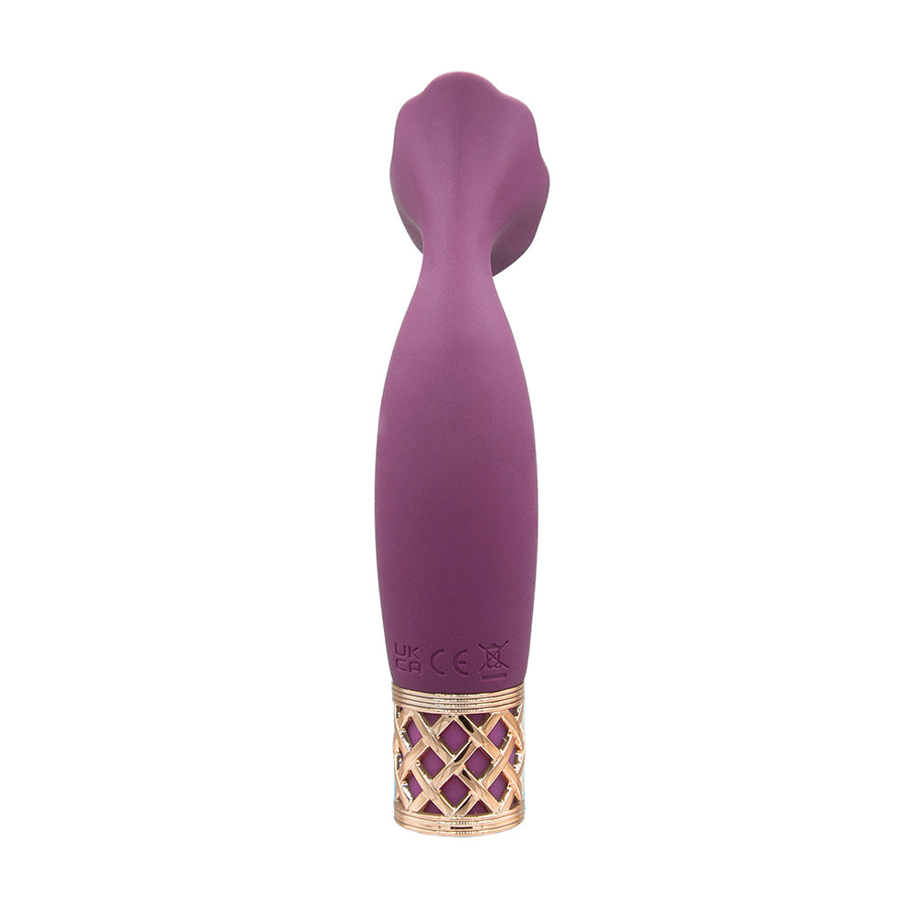 PILLOW TALK SECRETS PASSION RECHARGEABLE SILICONE CLITORAL VIBRATOR WINE