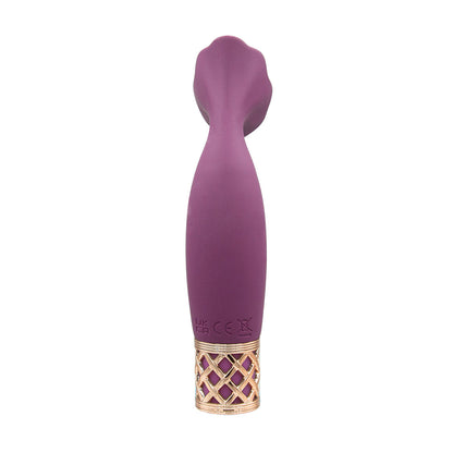PILLOW TALK SECRETS PASSION RECHARGEABLE SILICONE CLITORAL VIBRATOR WINE