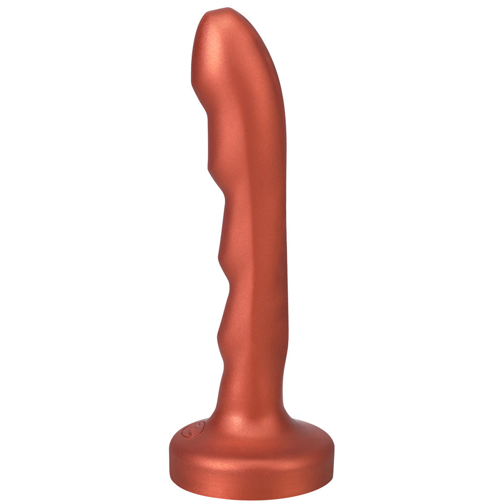 TANTUS CHARMER 8 IN. G-SPOT DILDO FIRM COPPER