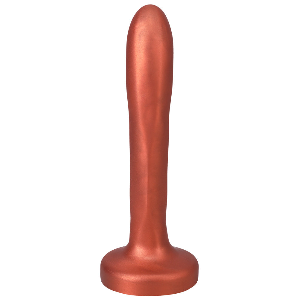 TANTUS CHARMER 8 IN. G-SPOT DILDO FIRM COPPER