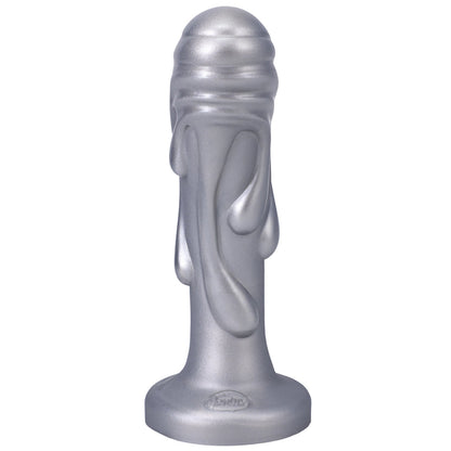 TANTUS MAGMA 7 IN. FANTASY DILDO MEDIUM-FIRM SILVER
