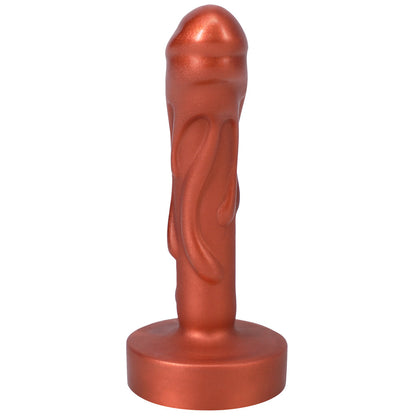 TANTUS MINI MAGMA 5 IN. FANTASY DILDO FIRM COPPER