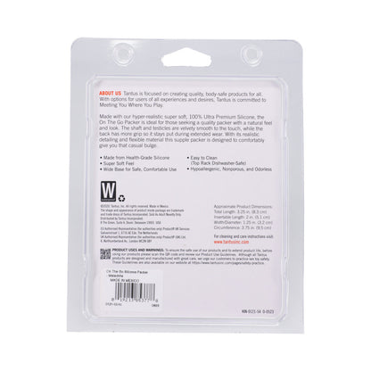 TANTUS ON THE GO SILICONE PACKER SUPER SOFT MALACHITE