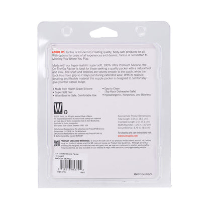 TANTUS ON THE GO SILICONE PACKER SUPER SOFT EMERALD