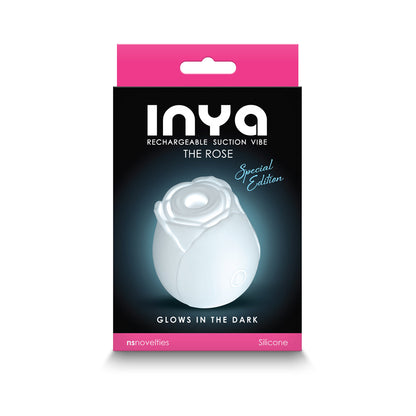 NS NOVELTIES - INYA THE ROSE RECHARGEABLE SUCTION VIBE GLOW