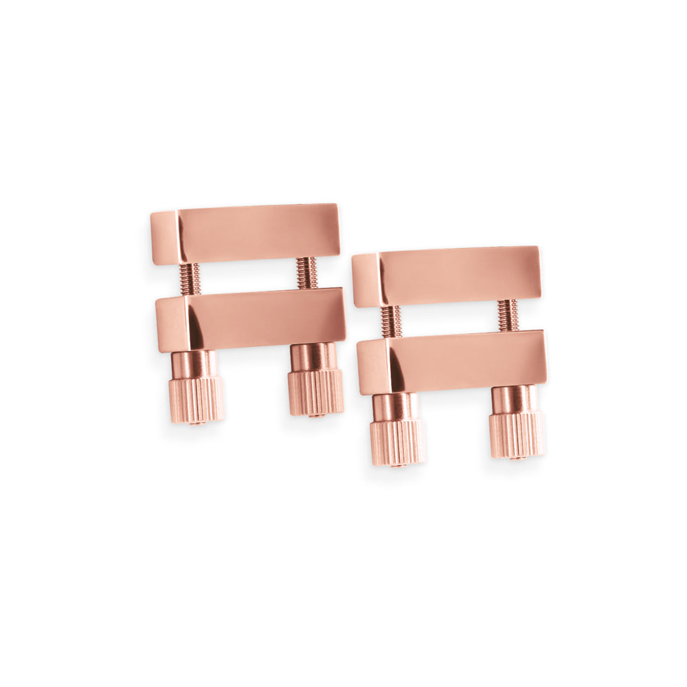 NS NOVELTIES - BOUND NIPPLE CLAMPS V1 ROSE GOLD