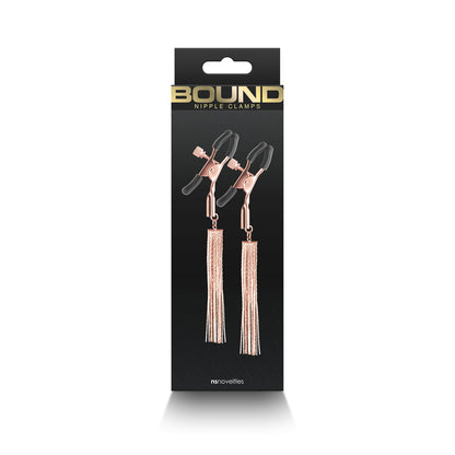 BOUND NIPPLE CLAMPS D2 ROSE GOLD