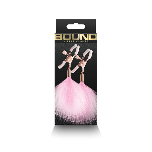 BOUND NIPPLE CLAMPS F1 PINK