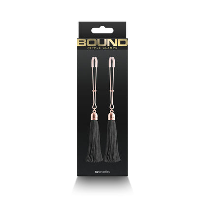 BOUND NIPPLE CLAMPS T1 BLACK