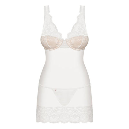 OBSESSIVE - 853-CHE-2 CHEMISE AND THONG