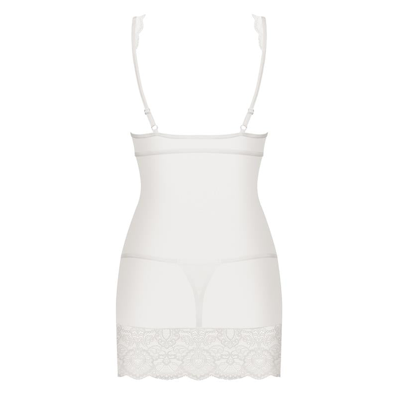 OBSESSIVE - 853-CHE-2 CHEMISE AND THONG