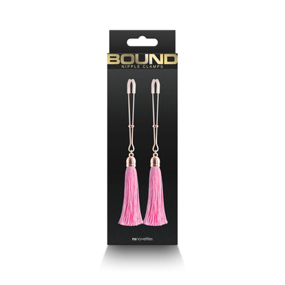 BOUND NIPPLE CLAMPS T1 PINK