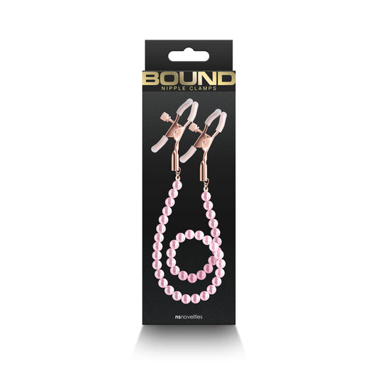 NS NOVELTIES - BOUND NIPPLE CLAMPS DC1