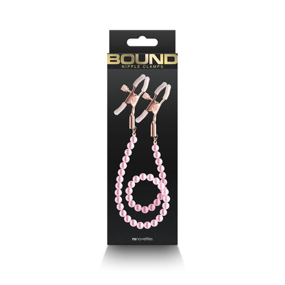 BOUND NIPPLE CLAMPS DC1 PINK