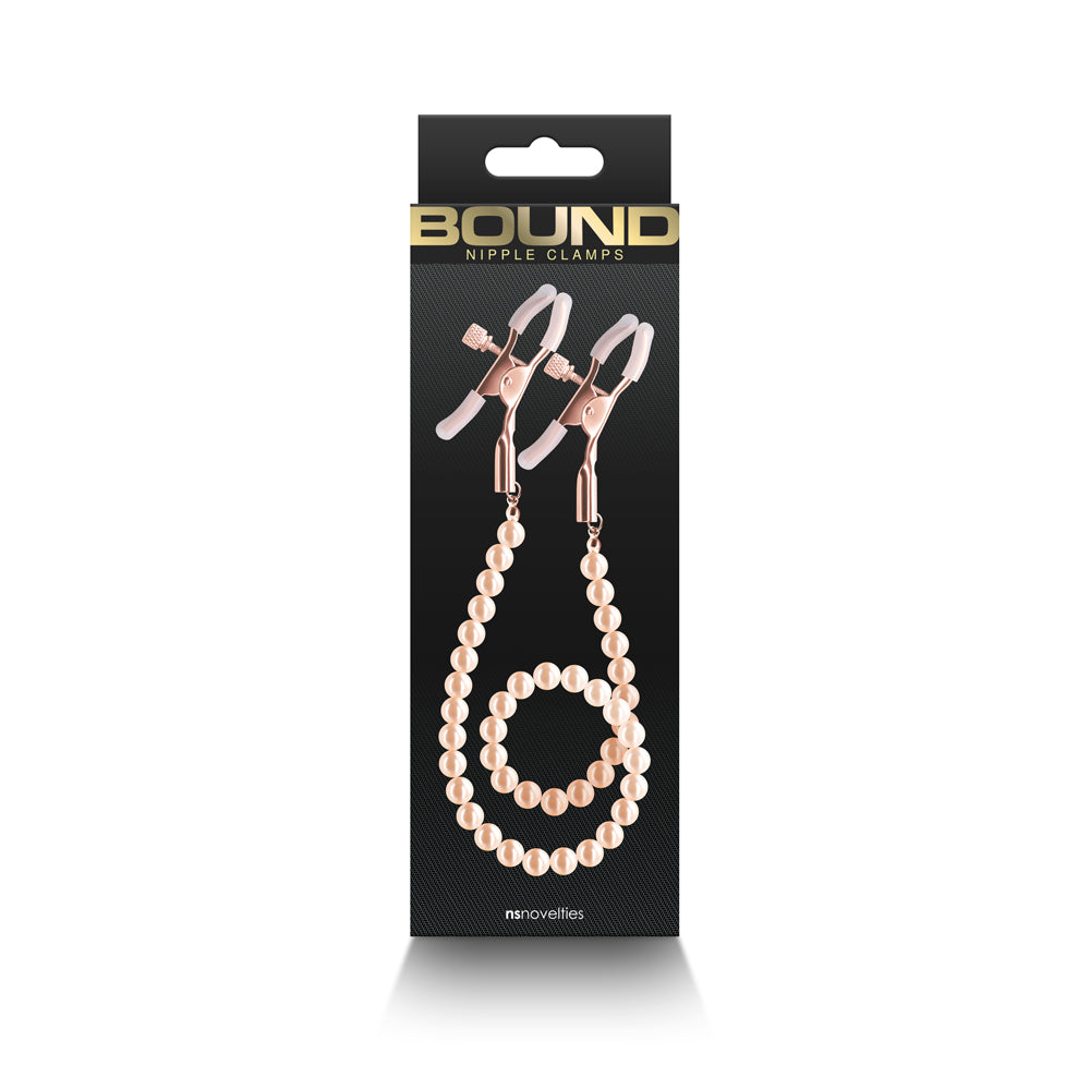 BOUND NIPPLE CLAMPS DC1 ROSE GOLD