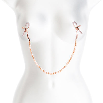 BOUND NIPPLE CLAMPS DC1 ROSE GOLD