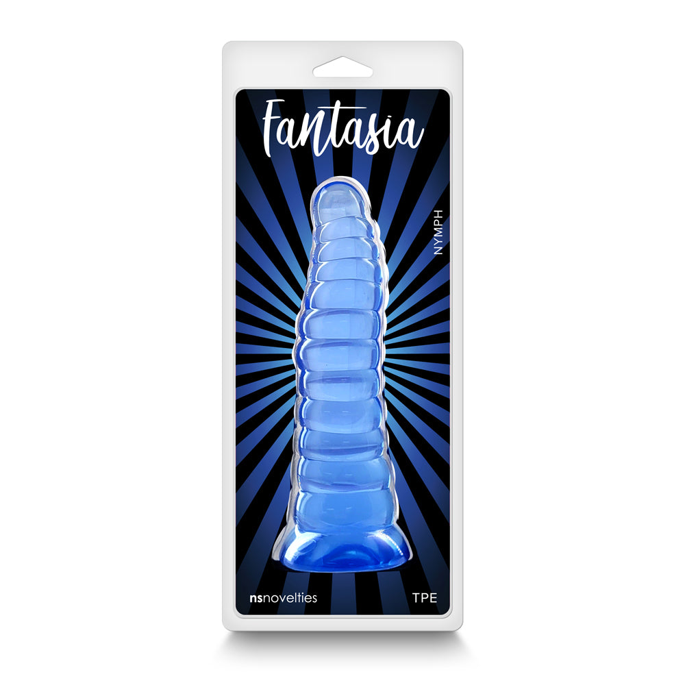 NS NOVELTIES - FANTASIA NYMPH JELLY DILDO BLUE