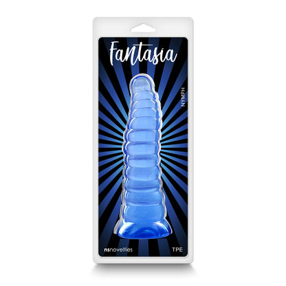 NS NOVELTIES - FANTASIA NYMPH JELLY DILDO BLUE