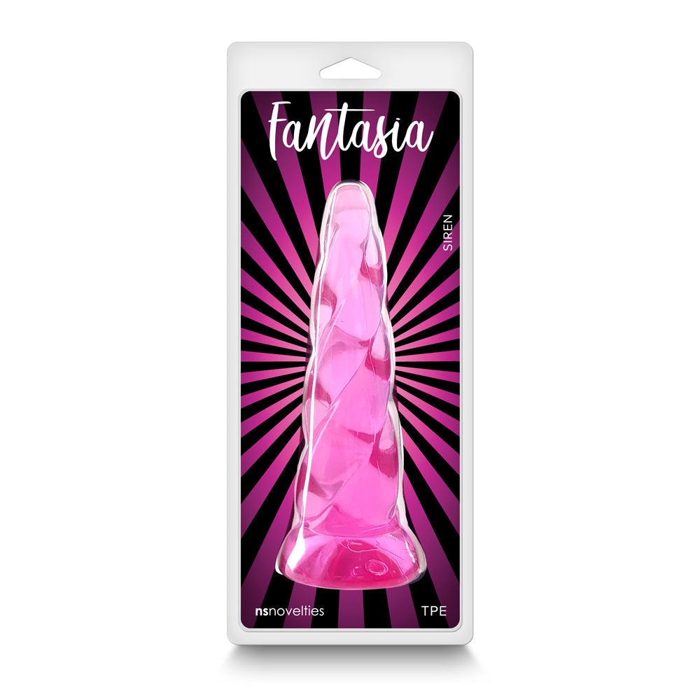 NS NOVELTIES - FANTASIA SIREN JELLY DILDO PINK