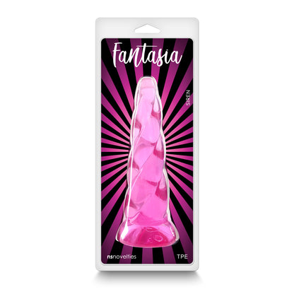 NS NOVELTIES - FANTASIA SIREN JELLY DILDO PINK
