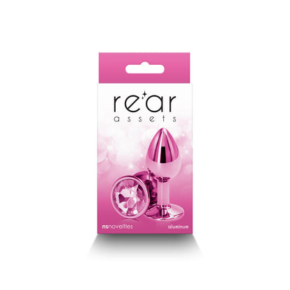 REAR ASSETS METAL ANAL PLUG SMALL PINK