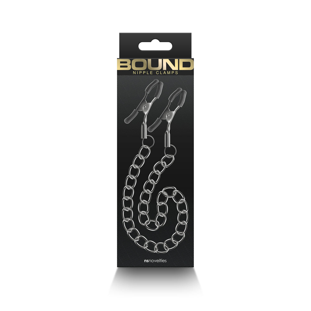 BOUND NIPPLE CLAMPS DC2 GUNMETAL