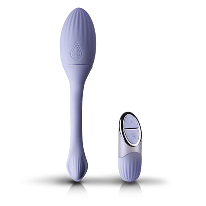 NIYA 1 RECHARGEABLE REMOTE-CONTROLLED SILICONE KEGEL MASSAGER CORNFLOWER