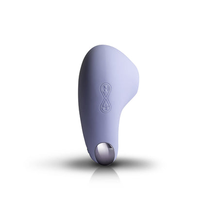 NIYA 6 RECHARGEABLE SILICONE INTIMATE AIR PRESSURE STIMULATOR CORNFLOWER