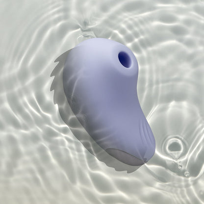 NIYA 6 RECHARGEABLE SILICONE INTIMATE AIR PRESSURE STIMULATOR CORNFLOWER