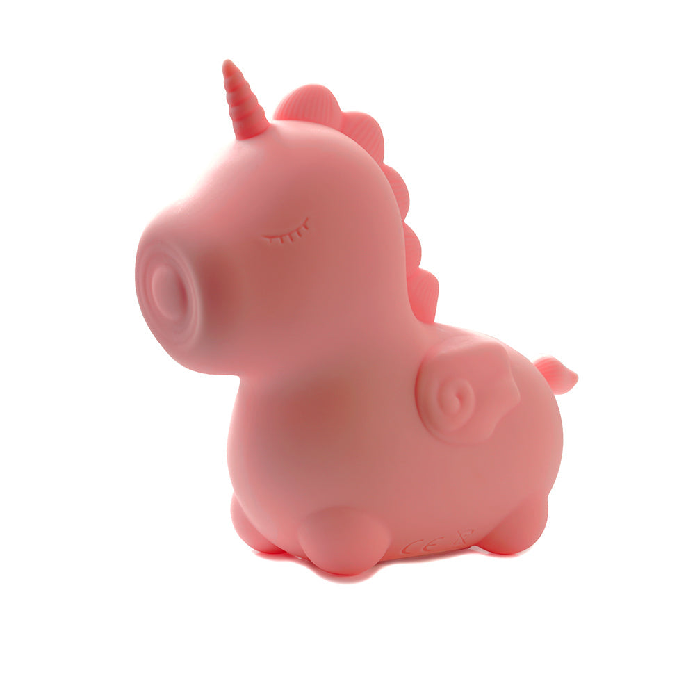 CREATIVE CONCEPTIONS - UNIHORN HEART THROB PULSING VIBRATOR PINK