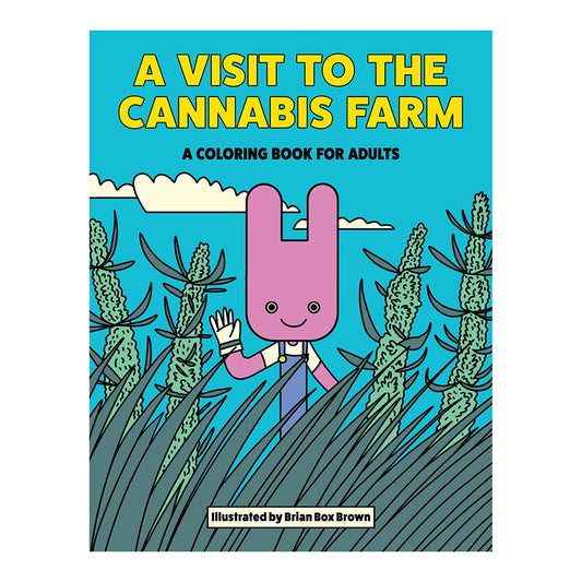 A VISIT TO THE CANNABIS FARM COLORING BOOK