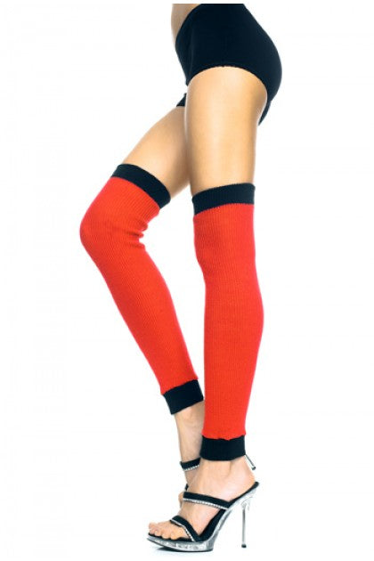 LEGGING ROJO C/NEGRO