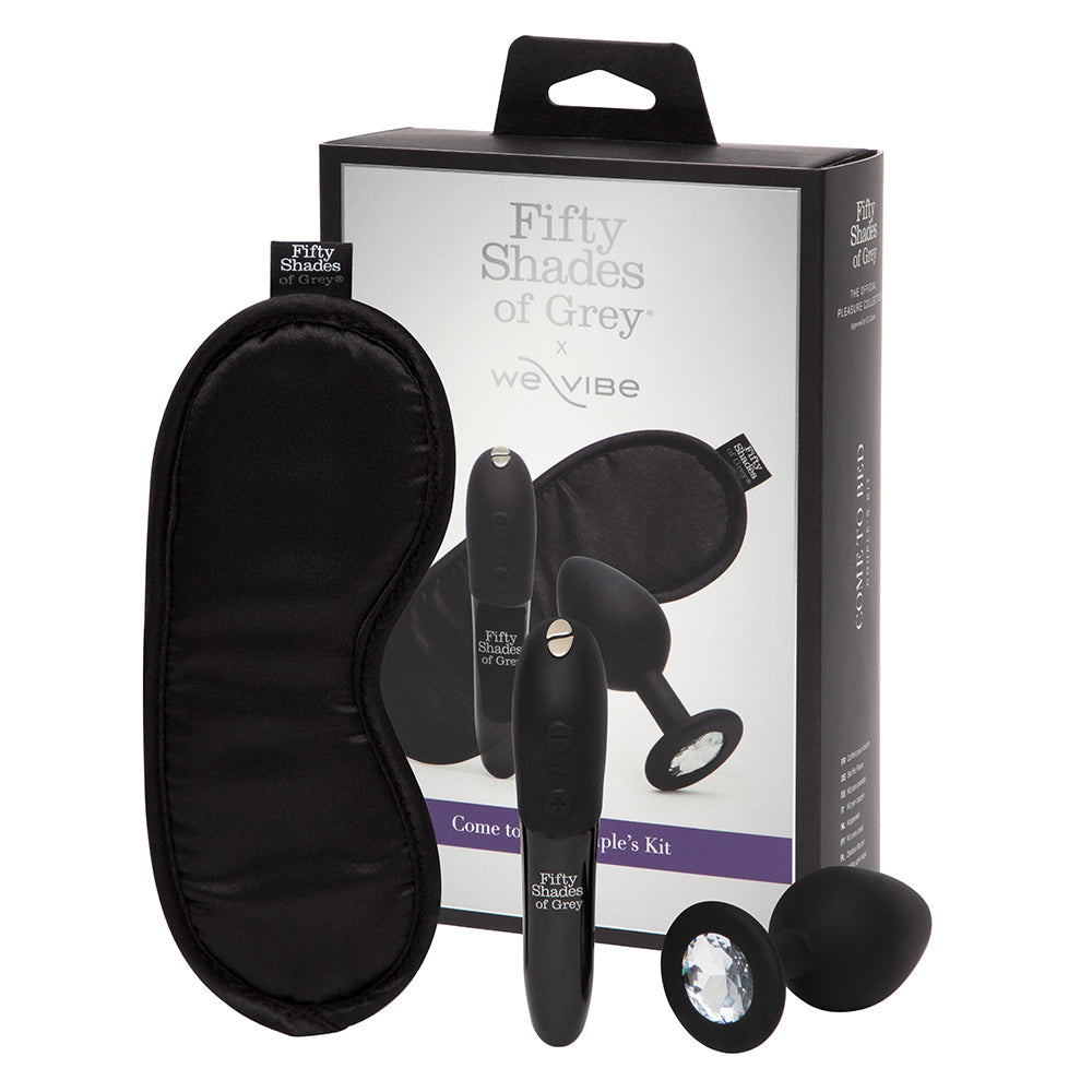 FIFTY SHADES OF GREY WE-VIBE COME TO BED KIT BLACK