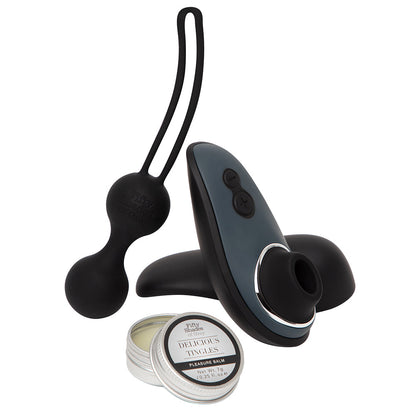 FIFTY SHADES OF GREY WOMANIZER DESIRE BLOOMS KIT BLACK