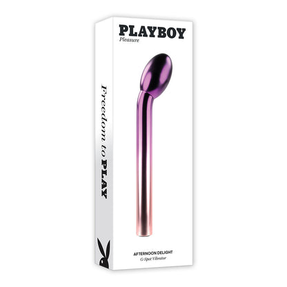 PLAYBOY AFTERNOON DELIGHT RECHARGEABLE G-SPOT VIBRATOR OMBRE