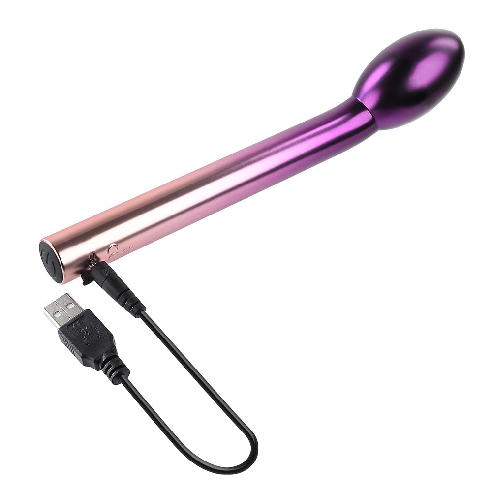 PLAYBOY AFTERNOON DELIGHT RECHARGEABLE G-SPOT VIBRATOR OMBRE