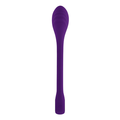 SPOT ON RECHARGEABLE POSABLE SILICONE G-SPOT VIBRATOR ACAI