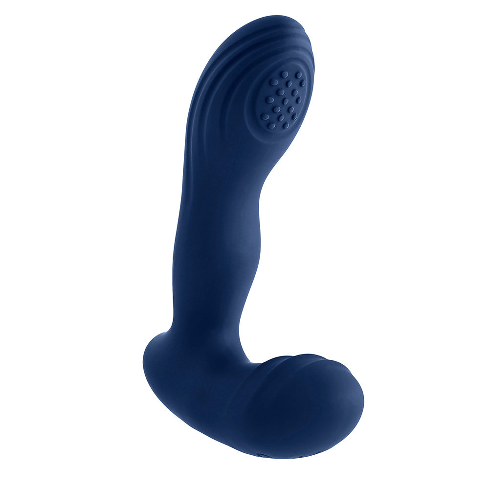 PLAYBOY PLEASURE PLEASER WARMING VIBRATING PROSTATE MASSAGER DEEP OCEAN