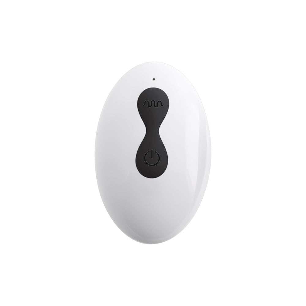 PLAYBOY COME HITHER RECHARGEABLE REMOTE CONTROLLED SILICONE VIBRATING PROSTATE MASSAGER BLACK