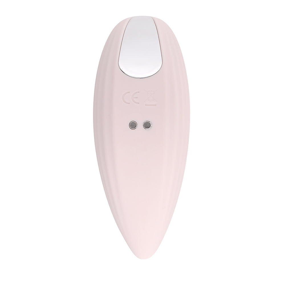 PLAYBOY - PALM RECHARGEABLE SILICONE TAPPING VIBRATOR SOLO