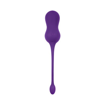 PLAYBOY - DOUBLE TIME RECHARGEABLE REMOTE CONTROLLED VIBRATING SILICONE DUAL KEGEL BALLS ACAI