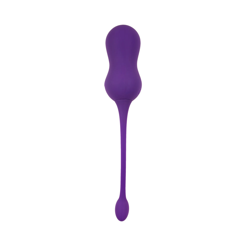 PLAYBOY - DOUBLE TIME RECHARGEABLE REMOTE CONTROLLED VIBRATING SILICONE DUAL KEGEL BALLS ACAI