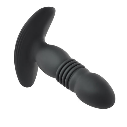 PLAYBOY - TRUST THE THRUST THRUSTING VIBRATING ANAL PLUG BLACK