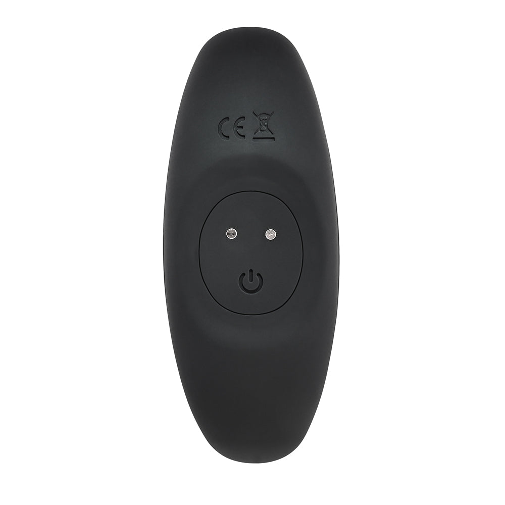 PLAYBOY - TRUST THE THRUST THRUSTING VIBRATING ANAL PLUG BLACK