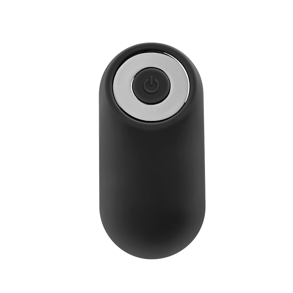 PLAYBOY - TRUST THE THRUST THRUSTING VIBRATING ANAL PLUG BLACK