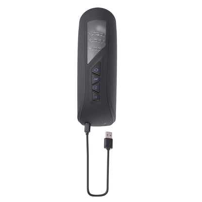 PLAYBOY PURSUIT OF PLEASURE RECHARGEABLE VIBRATING BEADED STROKER