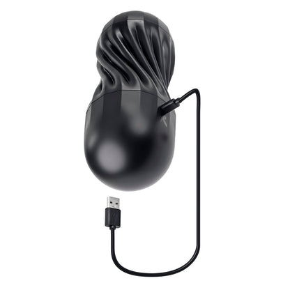 PLAYBOY SOLO RECHARGEABLE SUCKING VIBRATING MASTURBATOR